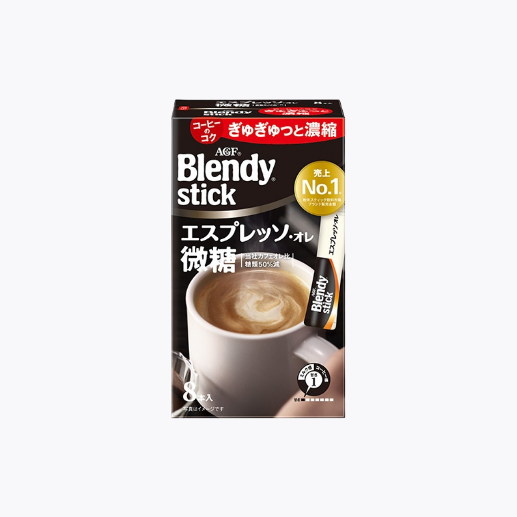 味之素 AGF Blendy 濃縮咖啡歐蕾 微糖 8入