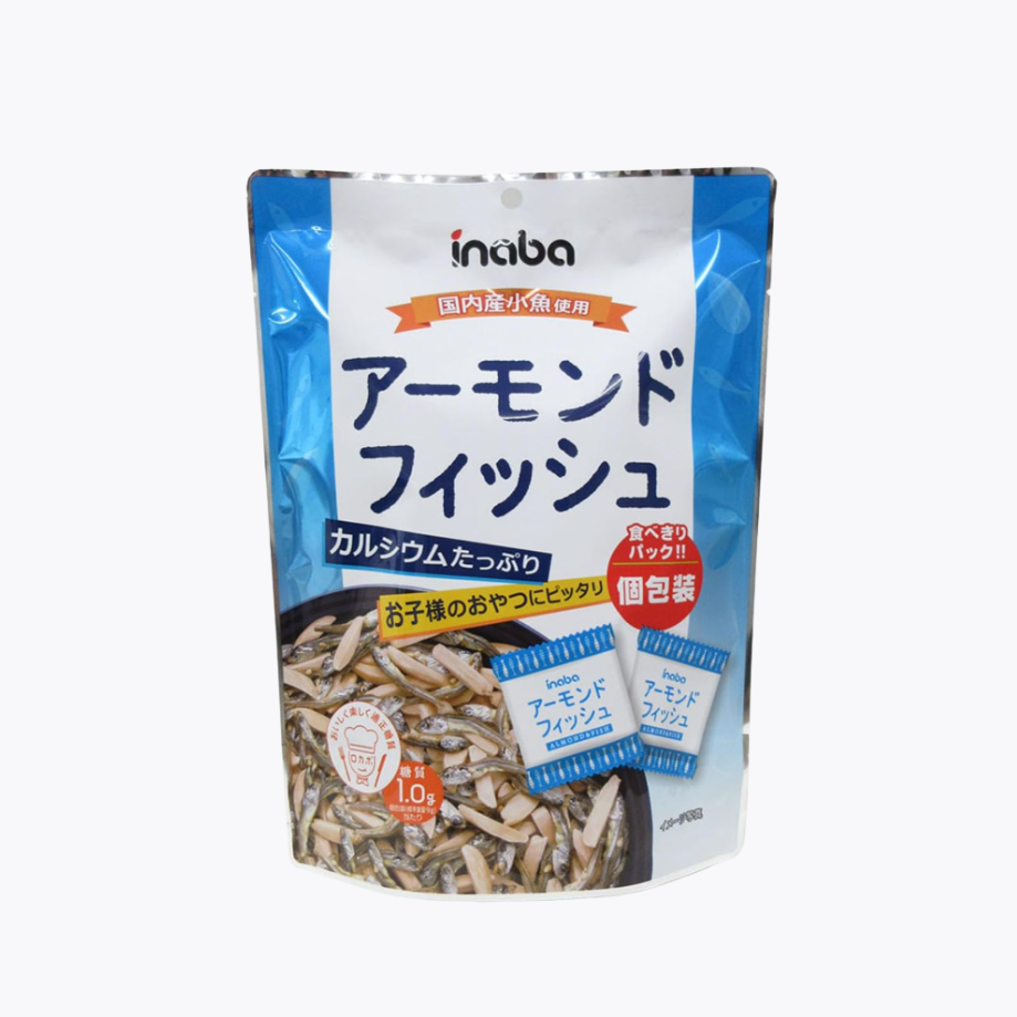 稻葉INABA PEANUTS 杏仁小魚干 獨立包裝 12袋入 90g