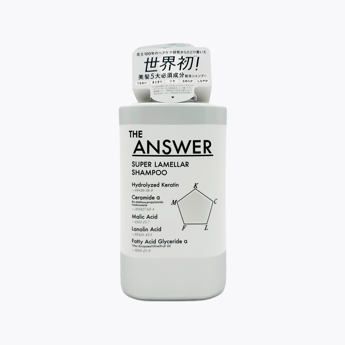 花王 THE ANSWER SUPER LAMELLAR 修護洗髮精 佛手柑&沈丁花香 400ml