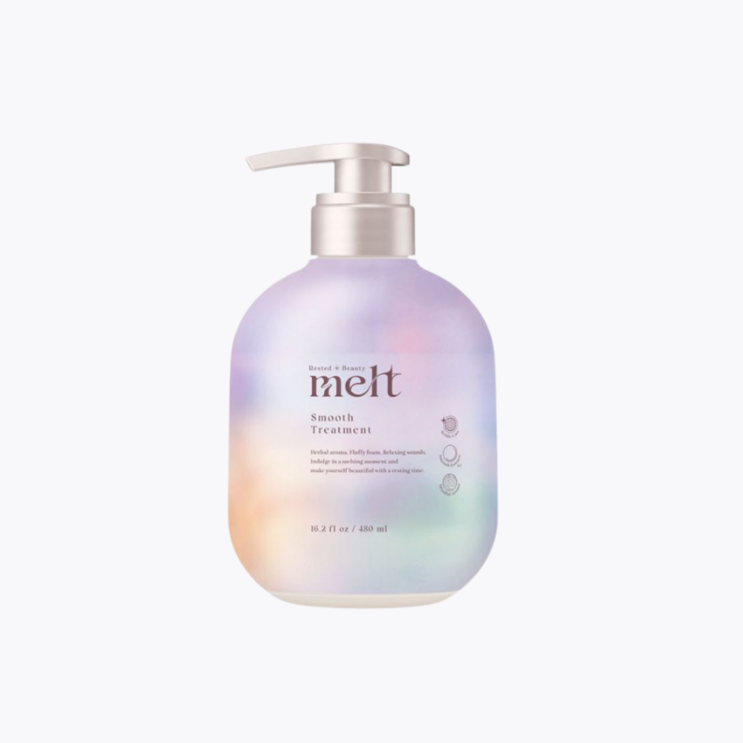 花王 MELT 水潤滋養修護柔順護髮乳 牡丹＆無花果香 480ml
