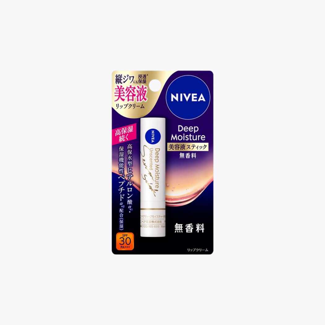 妮維雅 深層滋潤護唇 美容液護唇膏 SPF30 PA+++ 無香料 2.2g