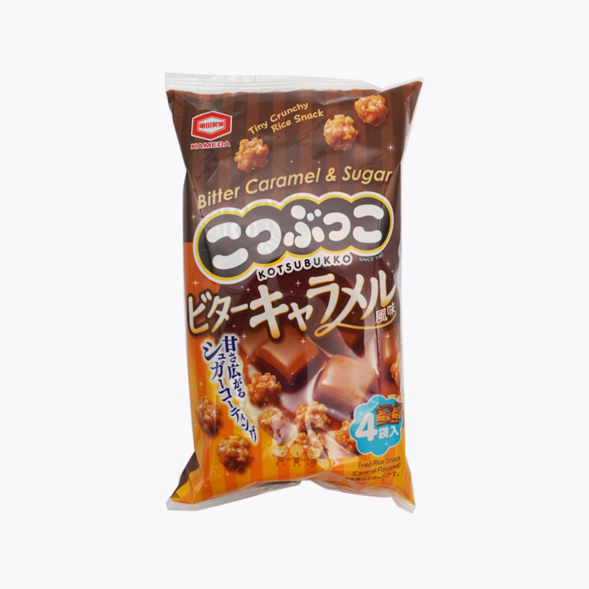 龜田製菓 小粒米果 苦味焦糖風味 72g