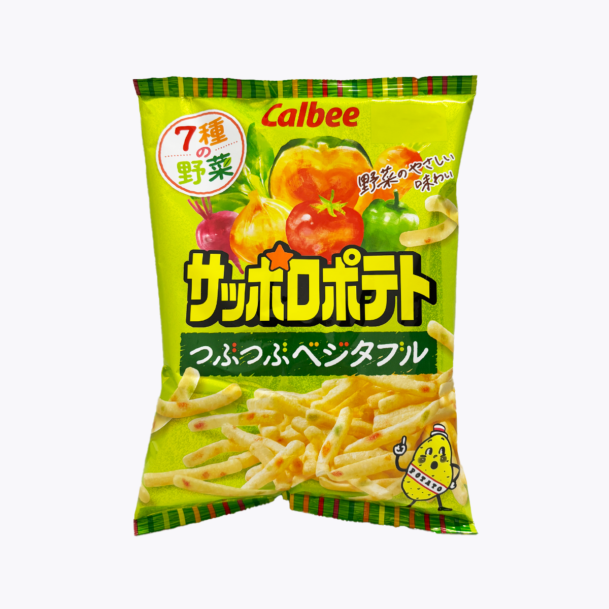 Calbee 卡樂比 SAPPORO POTATO札幌薯條 蔬菜風味 72g