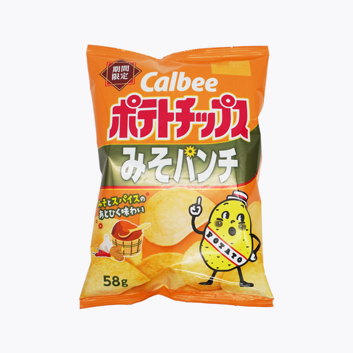Calbee 洋芋片 味噌風味 58g