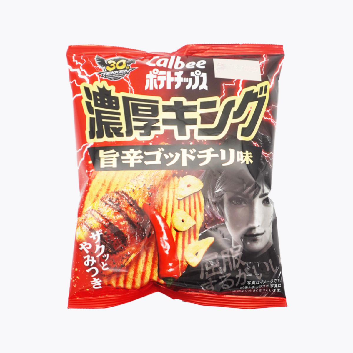 Calbee 卡樂比 洋芋片 濃厚KING 神級香辣口味  52g