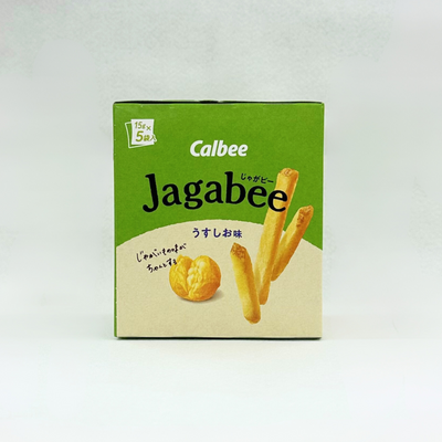 Calbee卡樂比 Jagabee薯條 淡鹽味 75g（15g×5包）