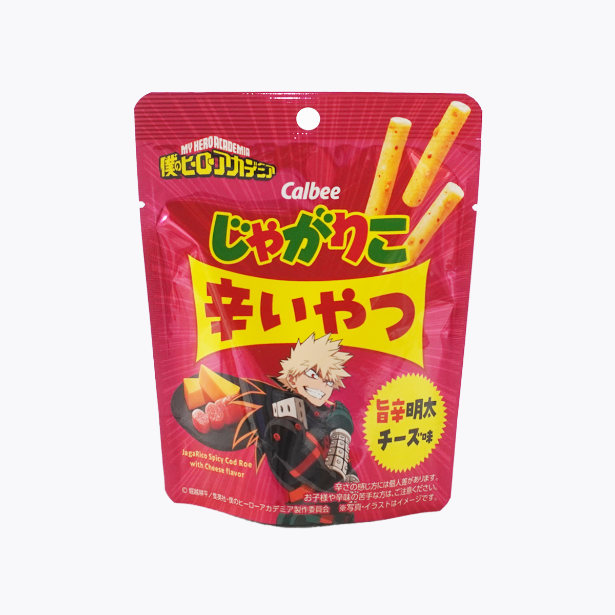 Calbee卡樂比 薯條 Jagarico 辛辣系列 辣明太起司口味 38g
