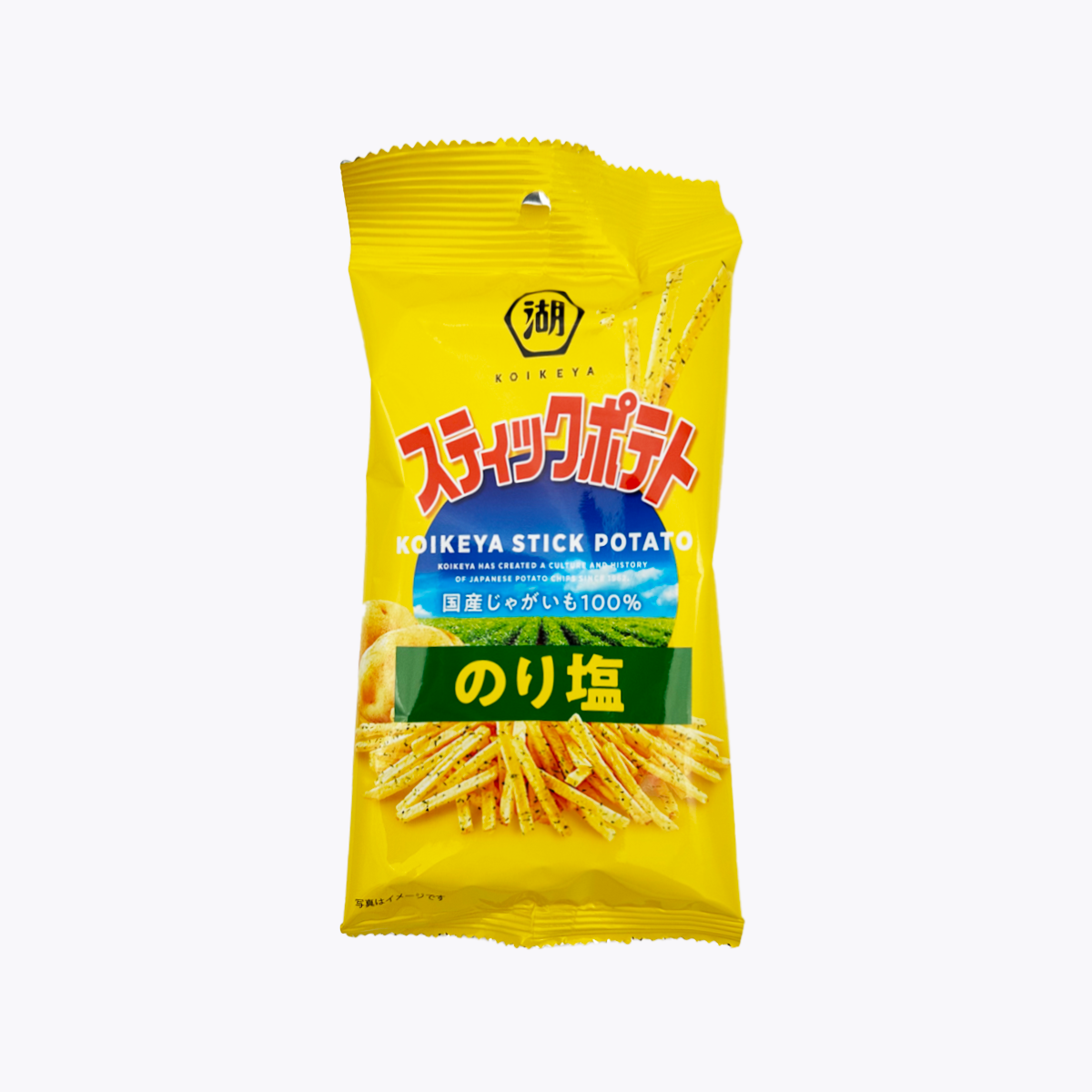 湖池屋 隨身包洋芋條 海苔鹽口味 34g