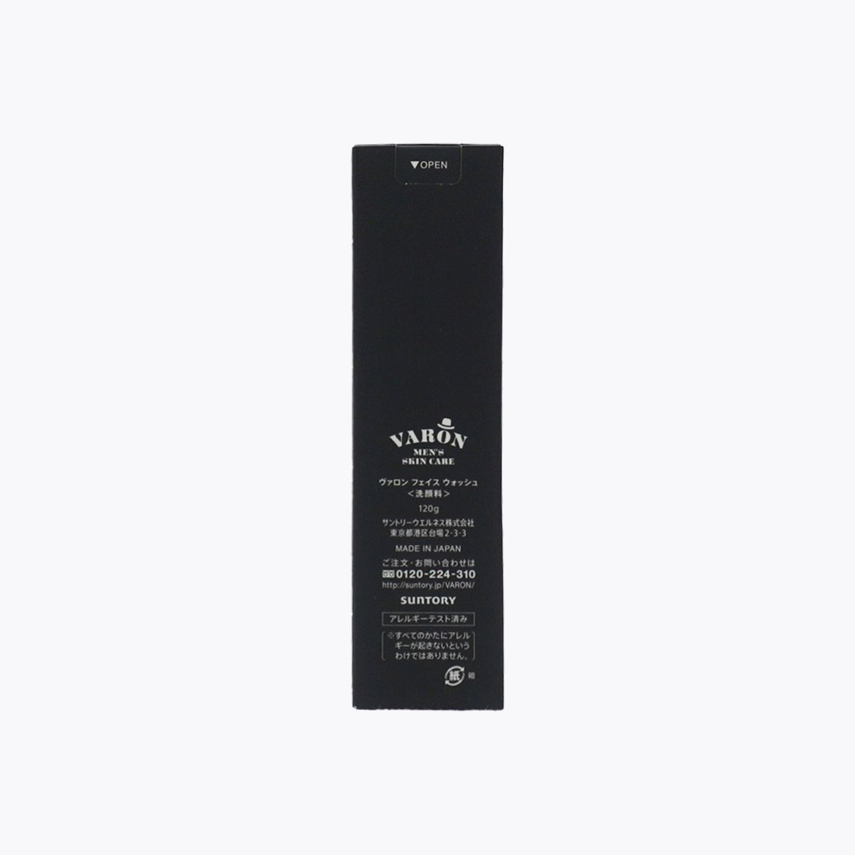 Suntory 三得利 VARON 汎倫 紳仕極淨洗面乳 120g