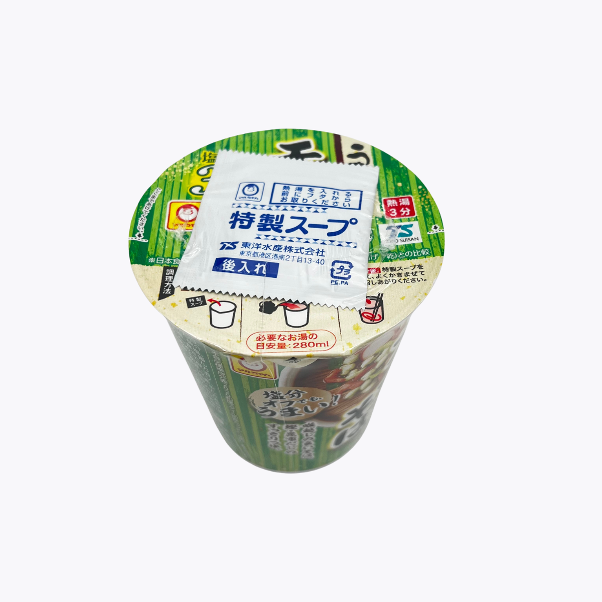 東洋水產 MARUCHAN 美味湯頭 減鹽 天婦羅蕎麥麵 72g