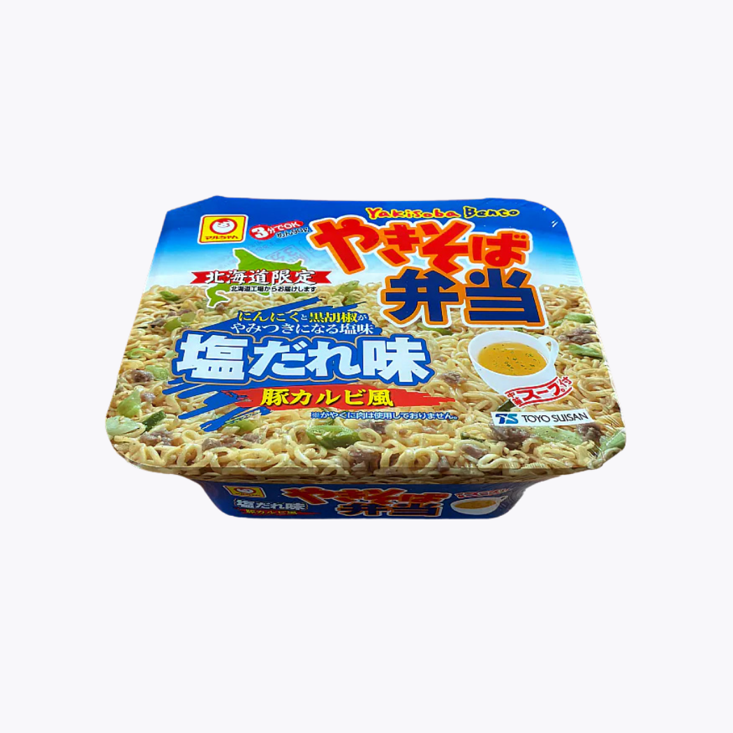 東洋水產 Maruchan 北海道限定 日式炒麵 鹽味醬汁豬五花風味 附中華湯包 117g