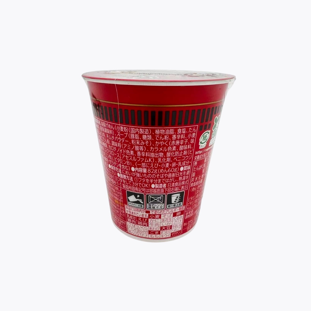 日清食品 NISSIN 焙煎唐辛子濃郁醬油味杯麵 82g