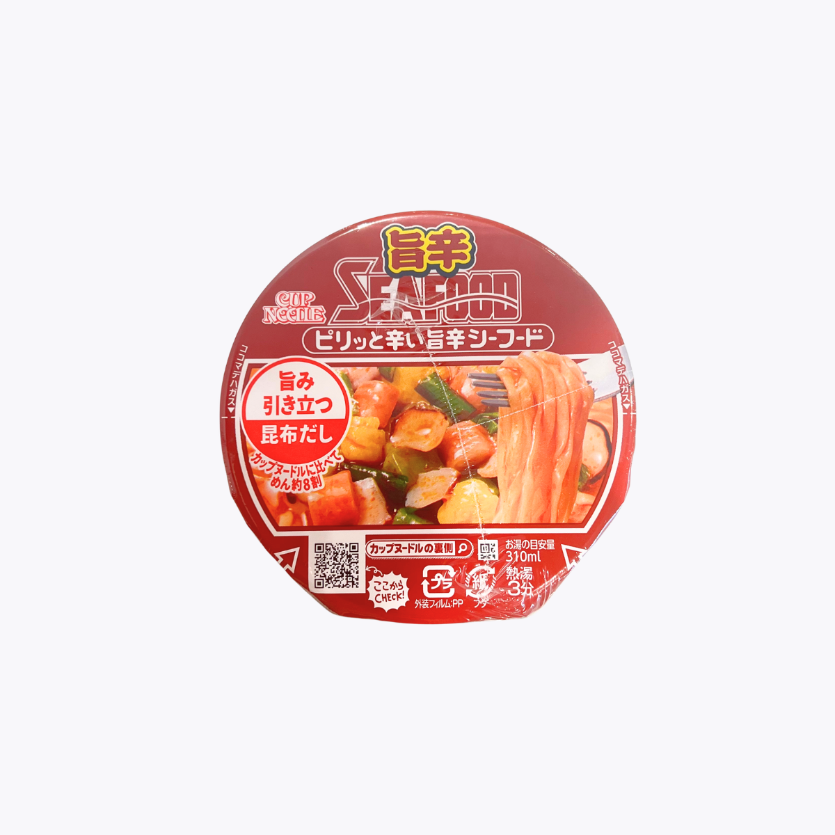 日清食品 NISSIN 清爽美味 杯麵 泡麵 香辣海鮮風味 58g