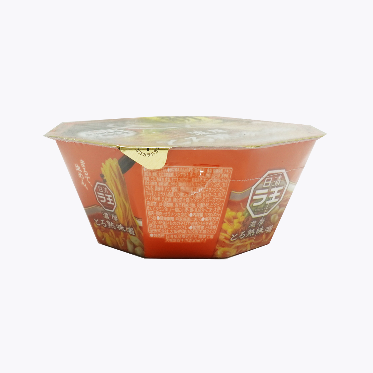 日清食品 NISSIN 日清拉王 濃厚熟味噌味拉麵/泡麵 118g