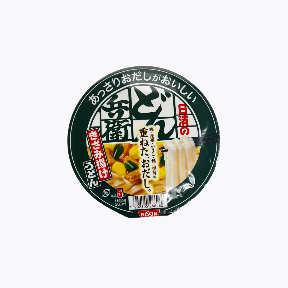 日清食品 NISSIN 咚兵衛清淡高湯美味烏龍麵 切片豆皮烏龍麵 68g