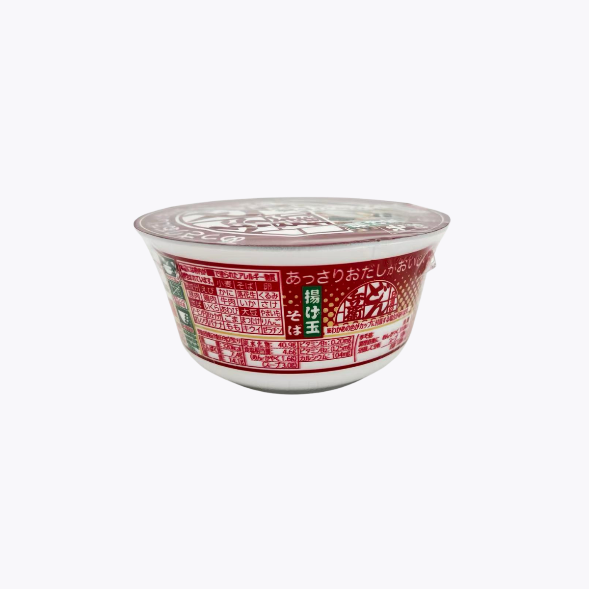日清食品 NISSIN 咚兵衛清淡高湯美味烏龍麵 天婦羅碎蕎麥麵 69g