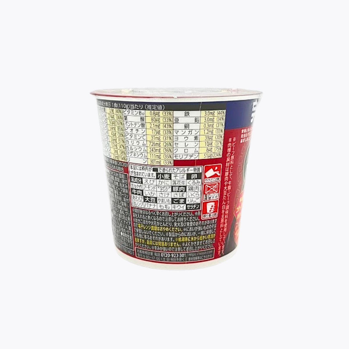 日清食品 NISSIN 完全系列 韓式辣牛肉湯飯 110g