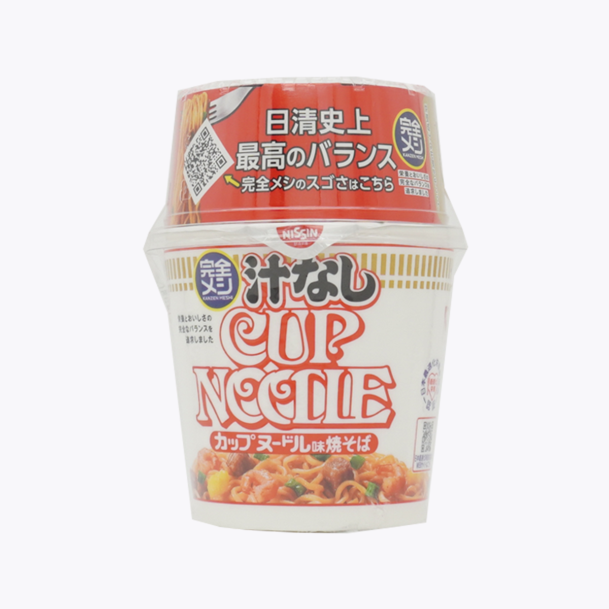 日清食品 NISSIN 完全系列 杯麵 風味炒麵 無湯 111g