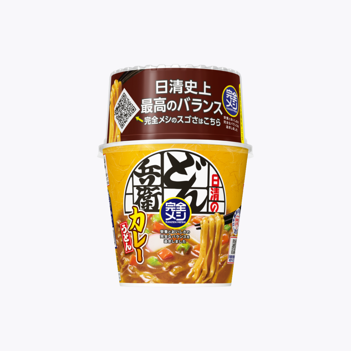 日清食品 NISSIN 完全系列 杯麵 日清咚兵衛 咖哩烏龍麵 112g