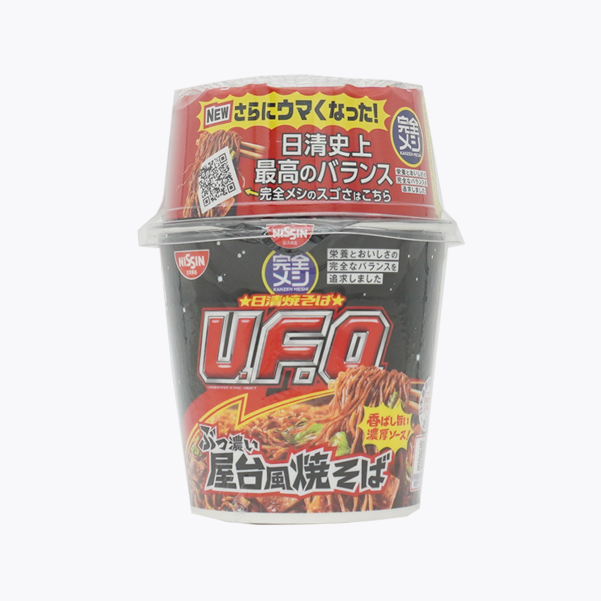 日清食品 NISSIN 完全系列 日清炒麵 U.F.O. 濃厚夜市炒麵風味 123g