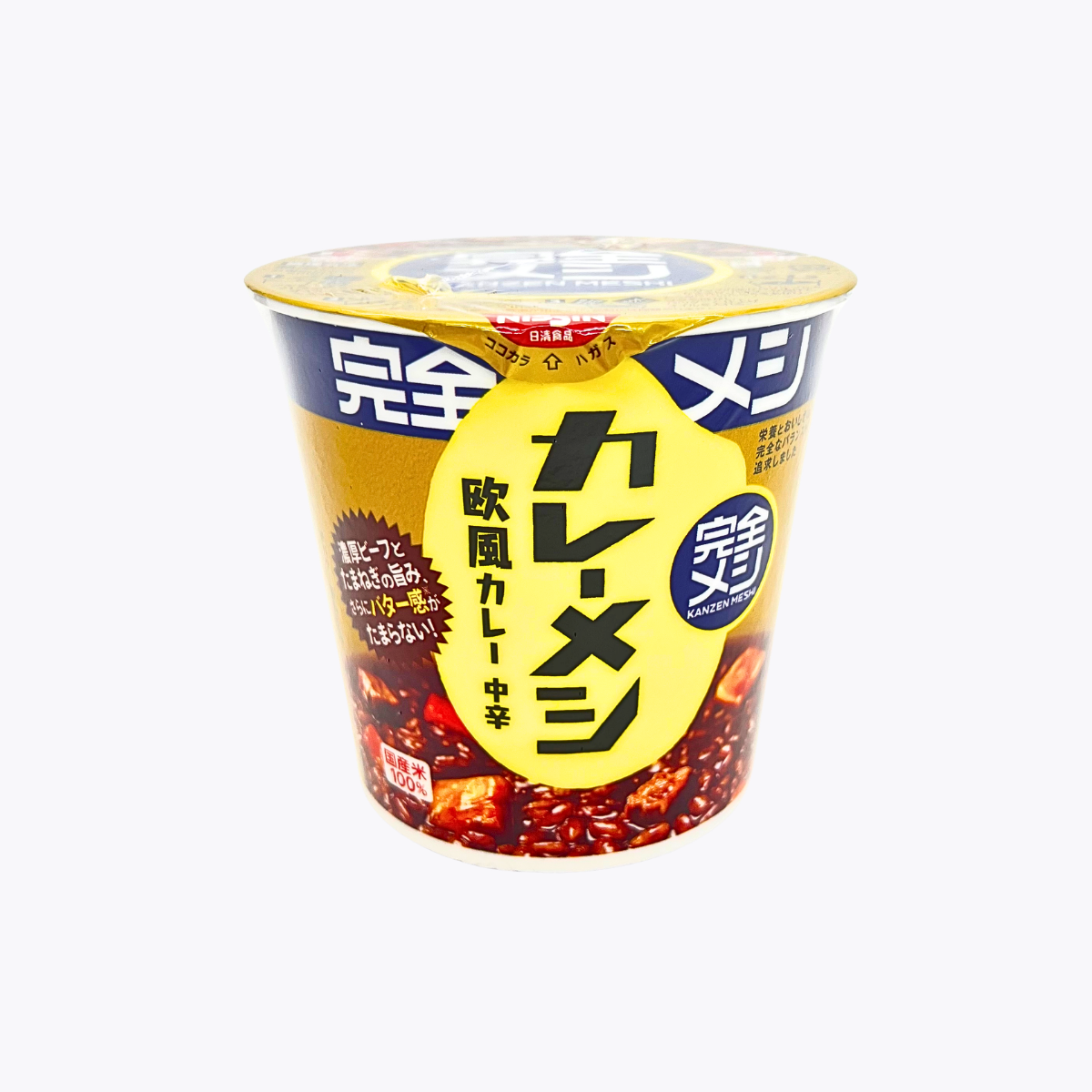日清食品 NISSIN 完全系列 咖哩飯 歐風咖哩燉飯 泡飯 中辣 119g