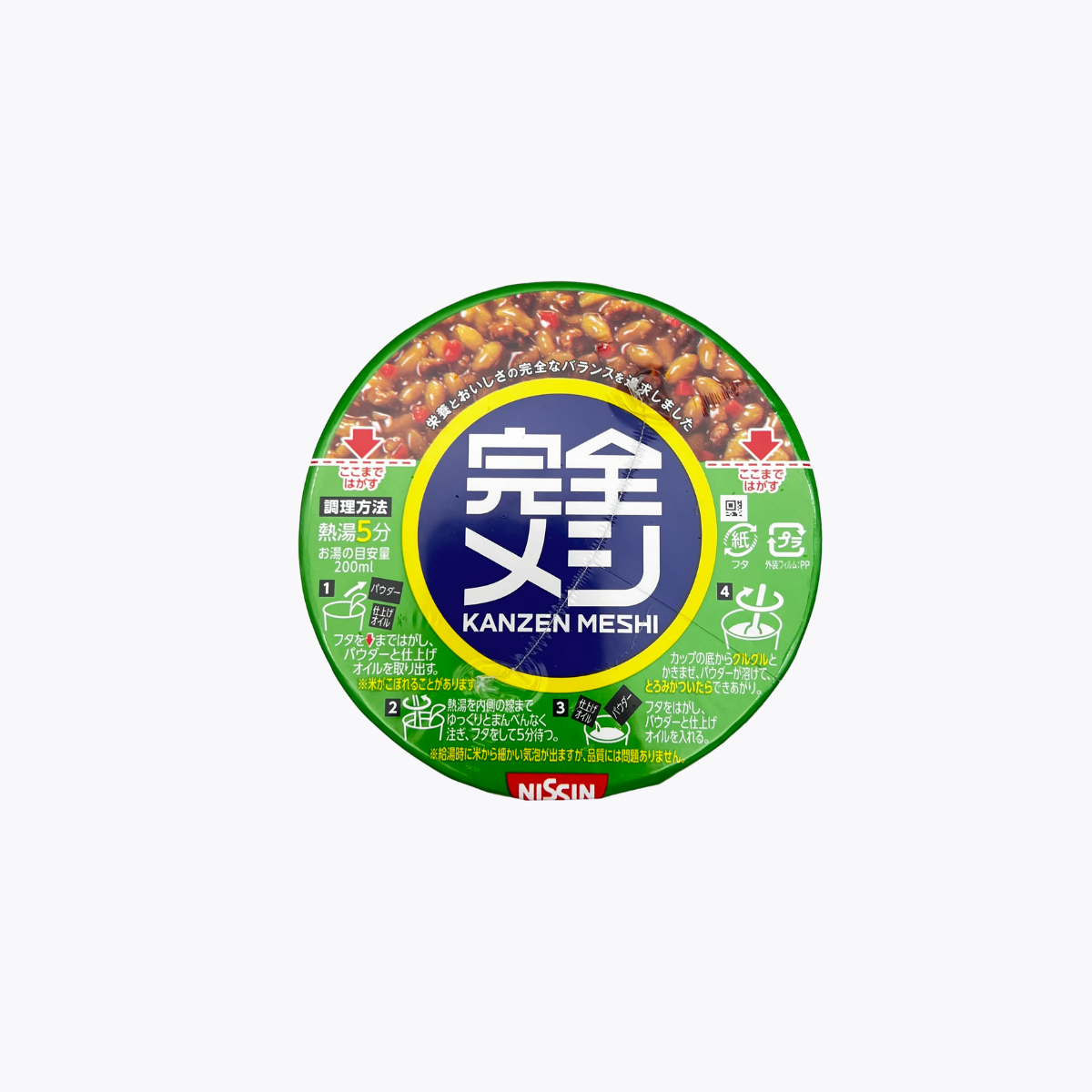 日清食品 NISSIN 完全系列 咖哩飯 香料肉末咖哩燉飯 泡飯 116g