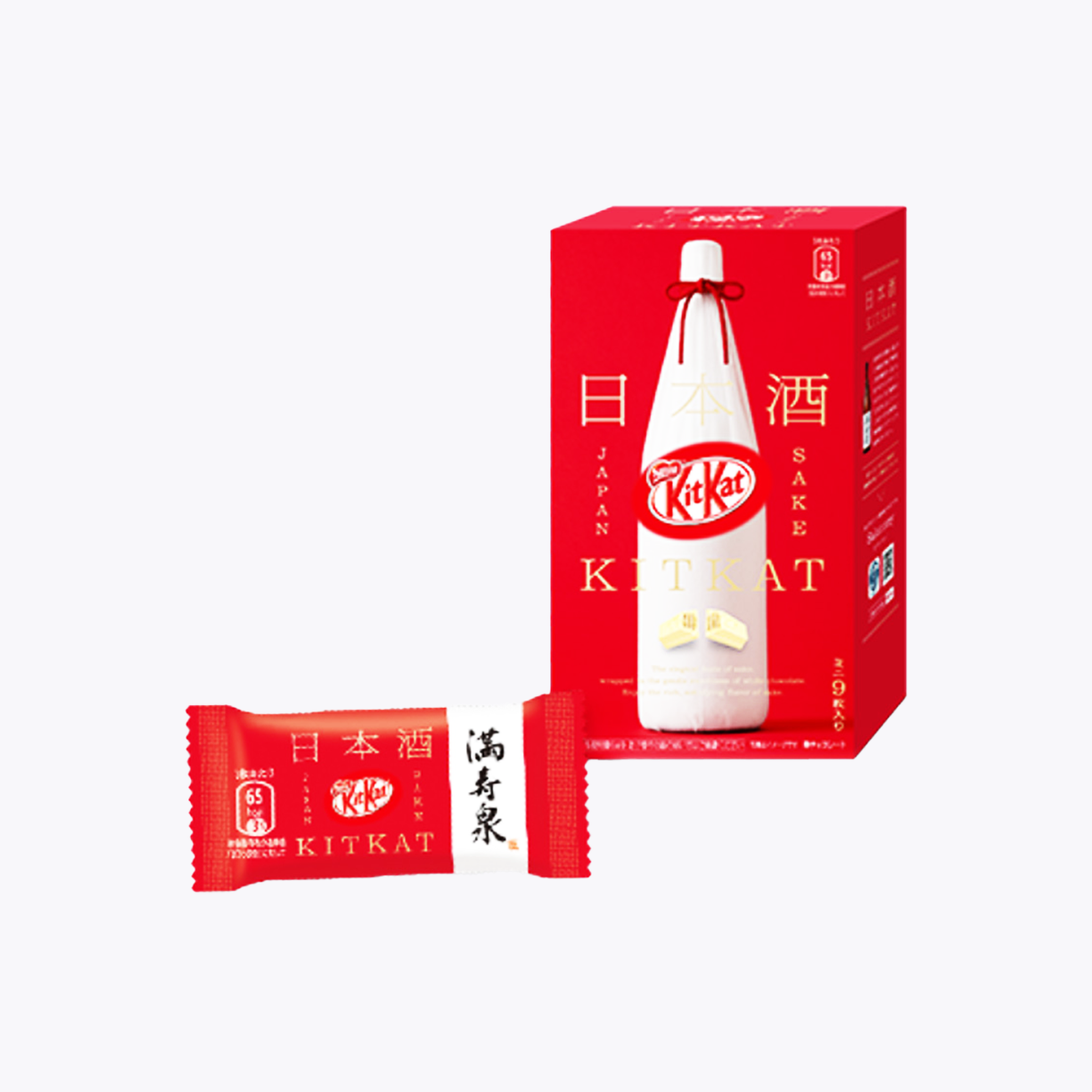 日本雀巢 KitKat 迷你 滿壽泉日本酒口味 巧克力威化餅 9片