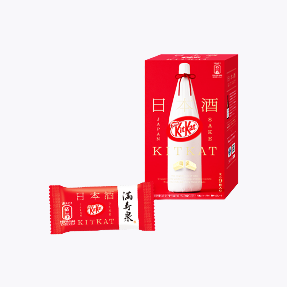 雀巢日本 KITKAT 迷你滿壽泉日本酒巧克力威化餅 9片