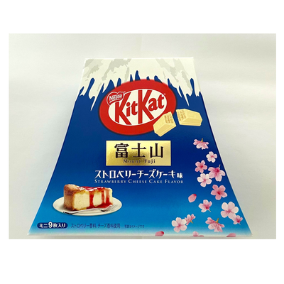 雀巢 kitkat 草莓威化巧克力餅乾mini 富士山包裝 9片入