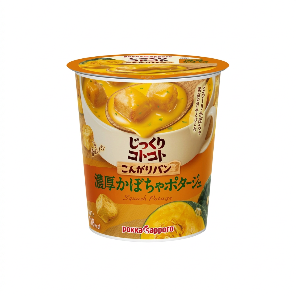 Pokka Sapporo 香烤麵包丁濃湯 濃郁南瓜濃湯 28.5g