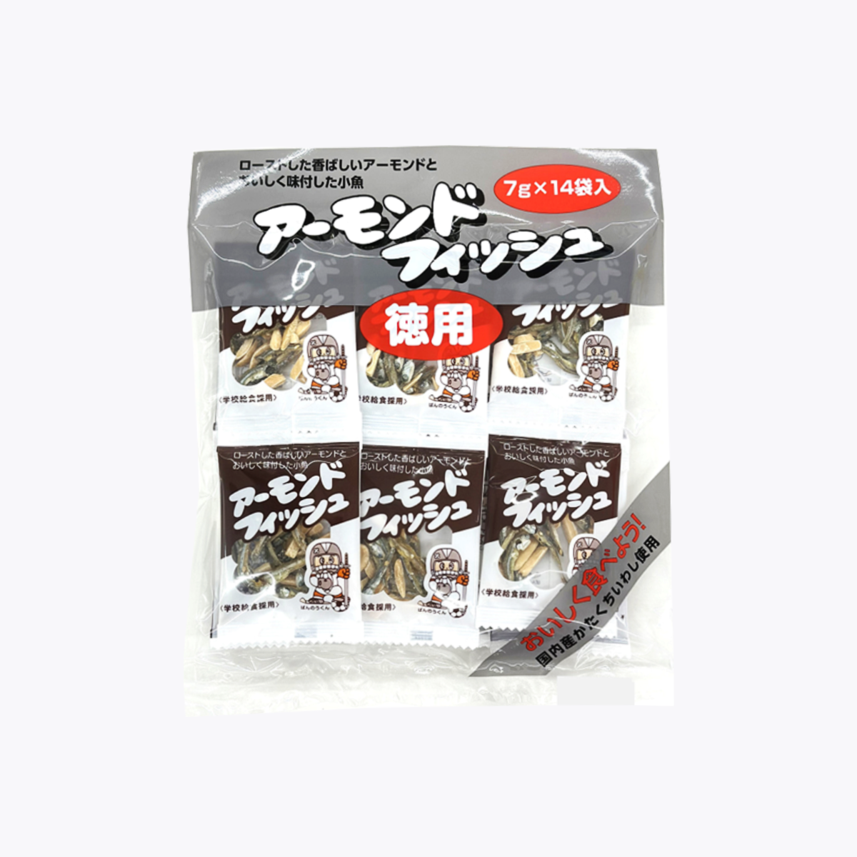 藤澤商事  杏仁小魚干 大包 7g×12P 