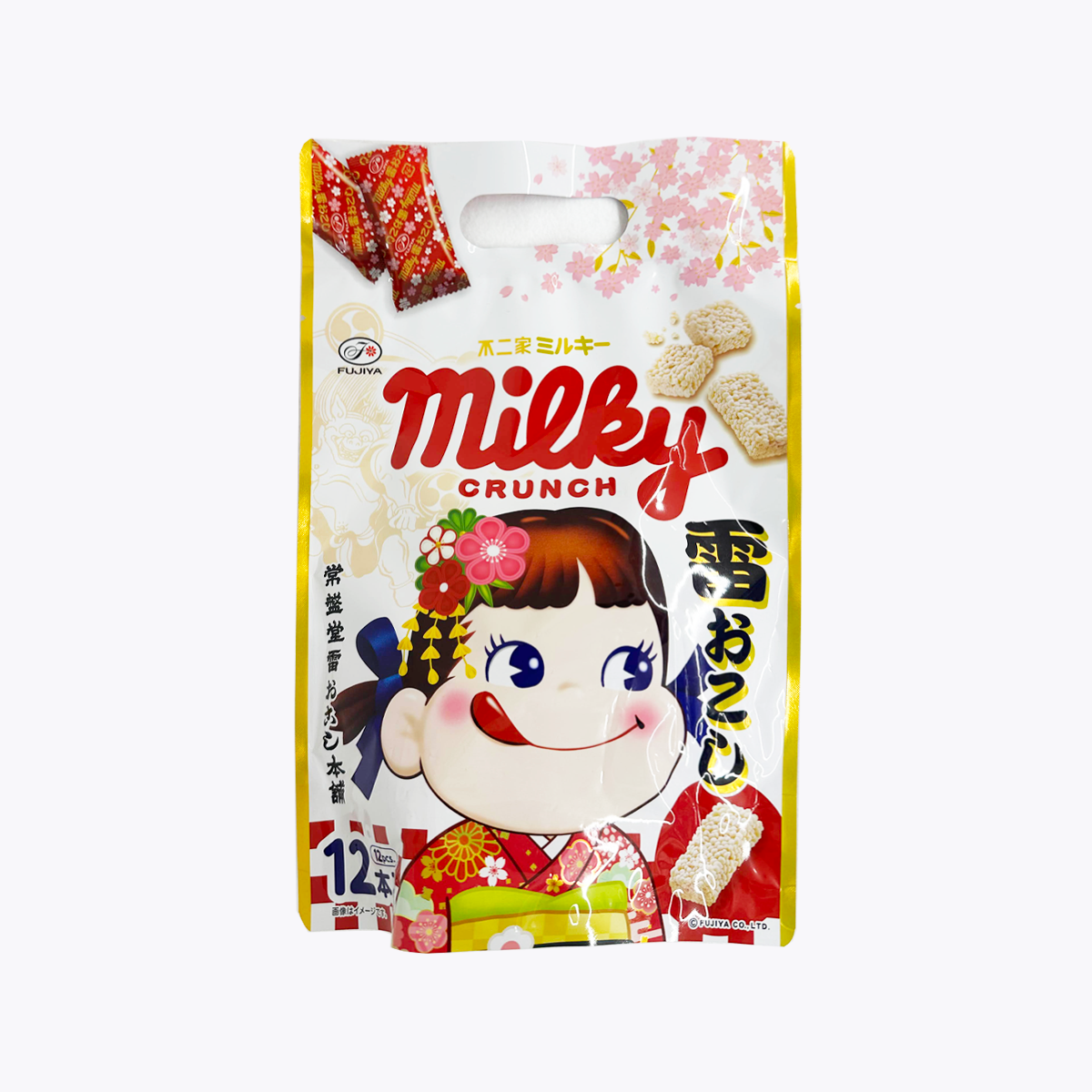 不二家 Milky 日式牛奶爆米香 12入