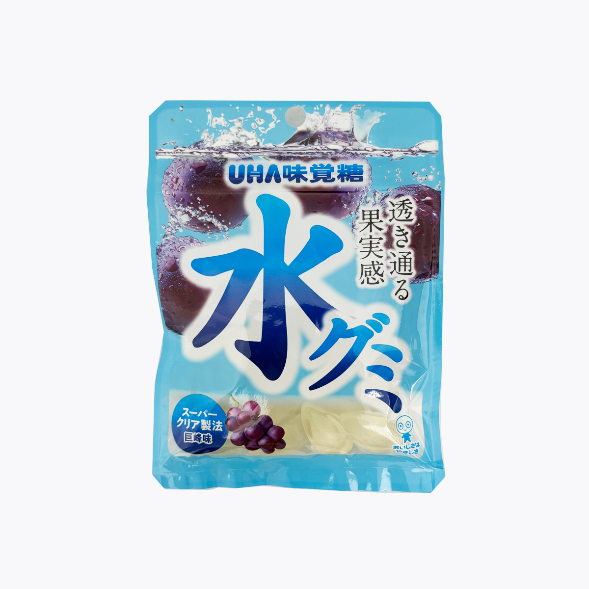 UHA 味覺糖 水軟糖 巨峰葡萄口味 40g