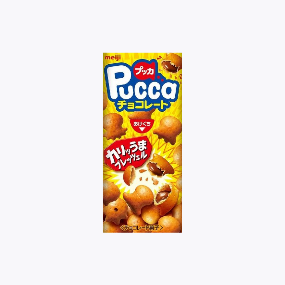 明治 PUCCA可可風味餅乾 39g