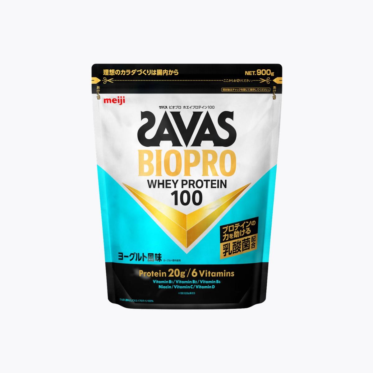 明治 SAVAS BIOPRO 乳清蛋白粉100 優格風味 900g