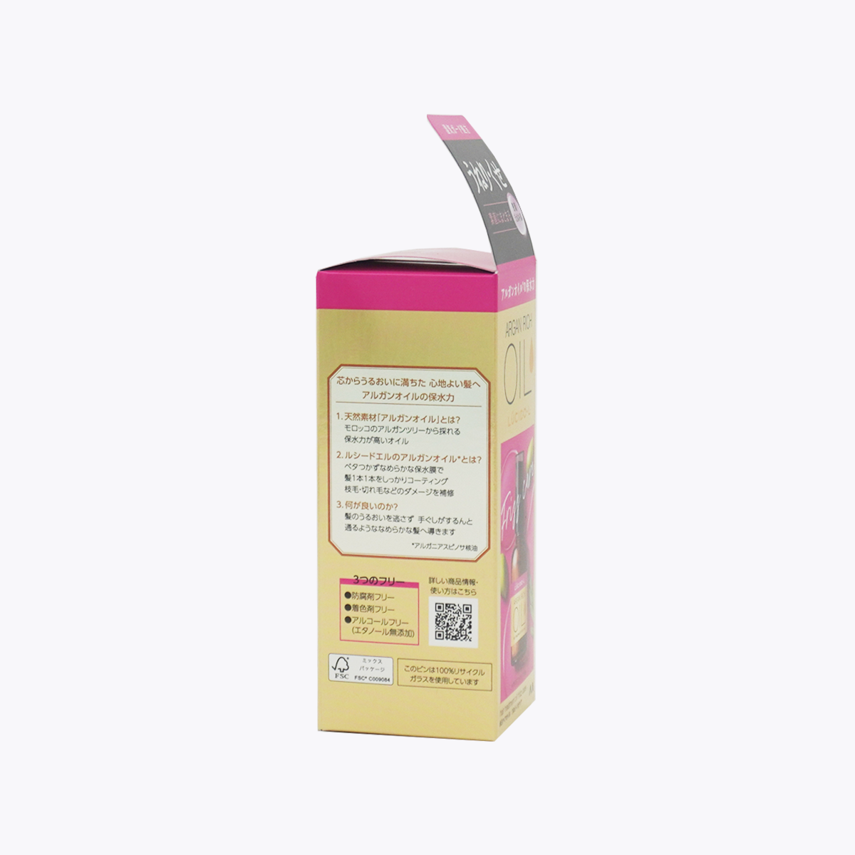 LUCIDO-L 樂絲朵-L 摩洛哥護髮精華油(修護型)
適合自然捲和毛躁髮質 60ml