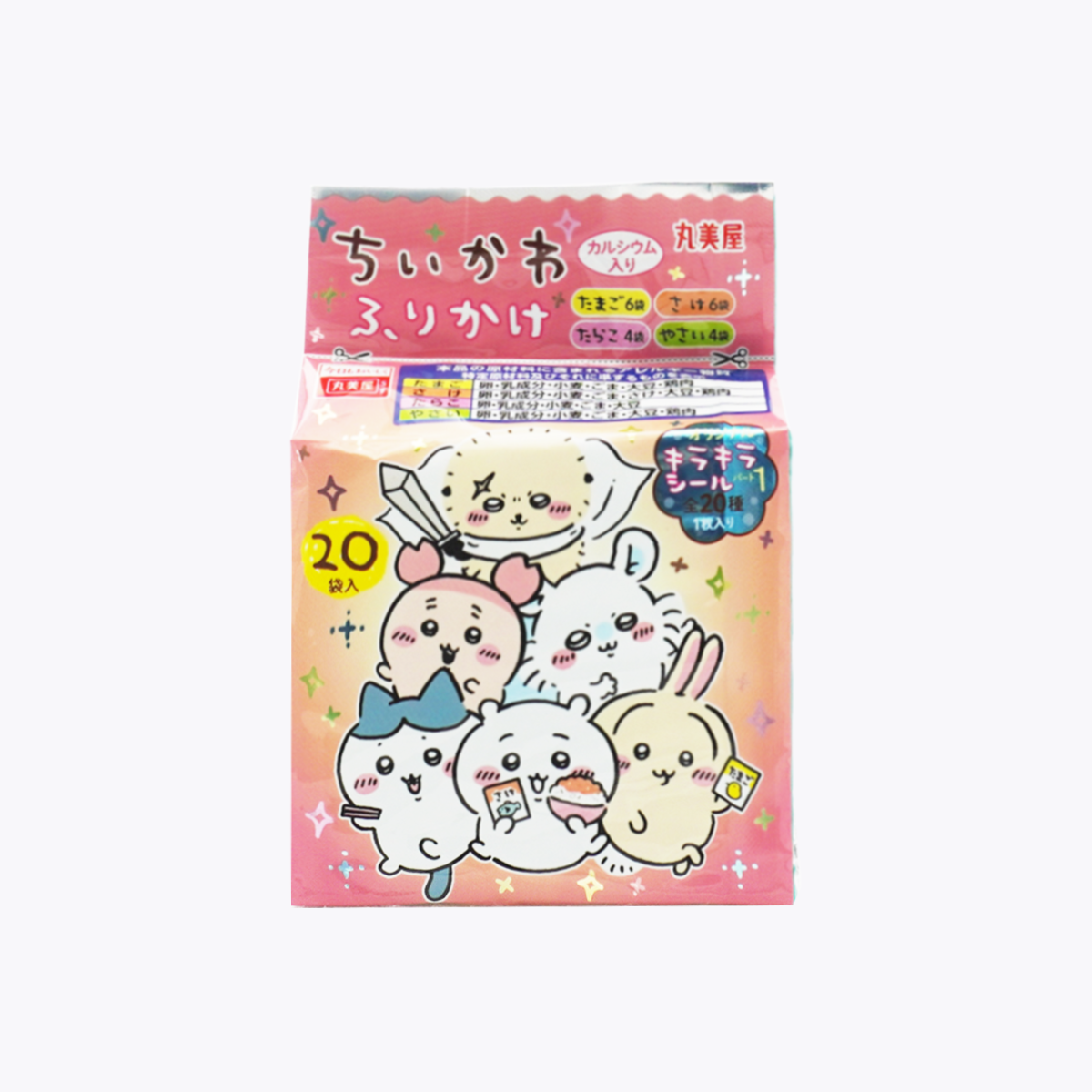 丸美屋 吉伊卡哇 拌飯香鬆 迷你包 (附吉伊卡哇貼紙) 20袋 50g 