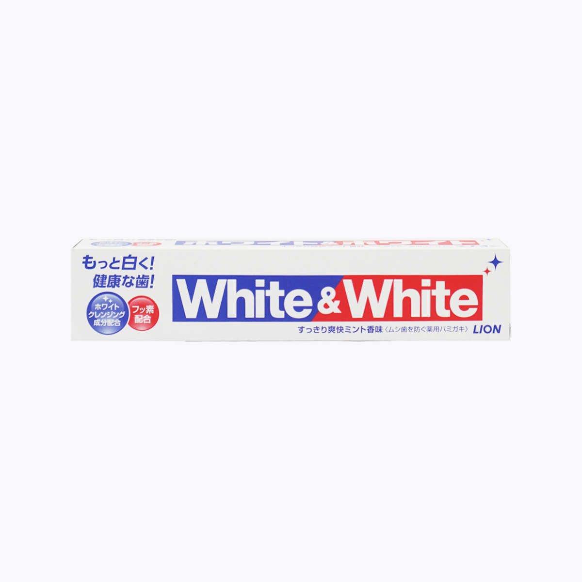 LION 獅王 White & White 特效美白牙膏150g