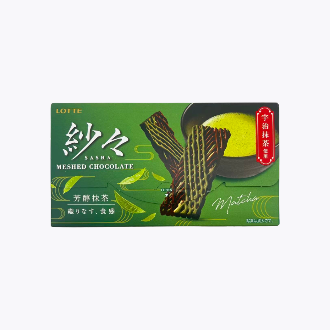 LOTTE 樂天 紗紗 濃郁抹茶巧克力 69g