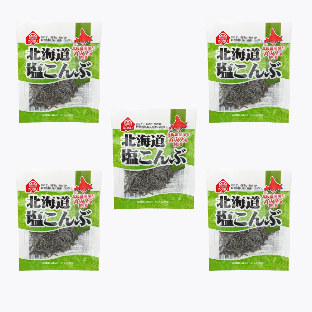 【感謝特賣】Dosui 北海道鹽昆布 20g 5包特惠裝