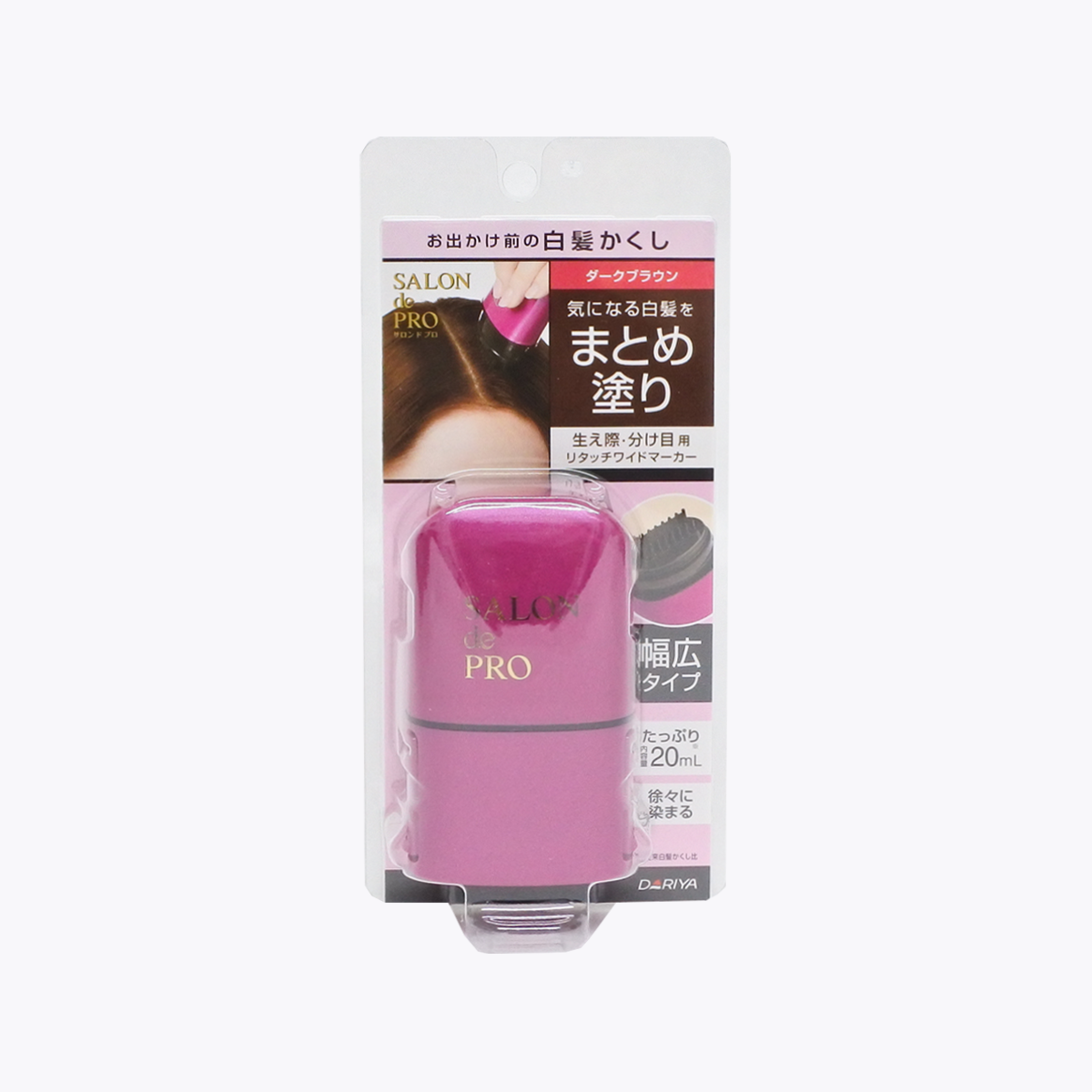SALON de PRO 白髮補色膏 深棕色 20ml
