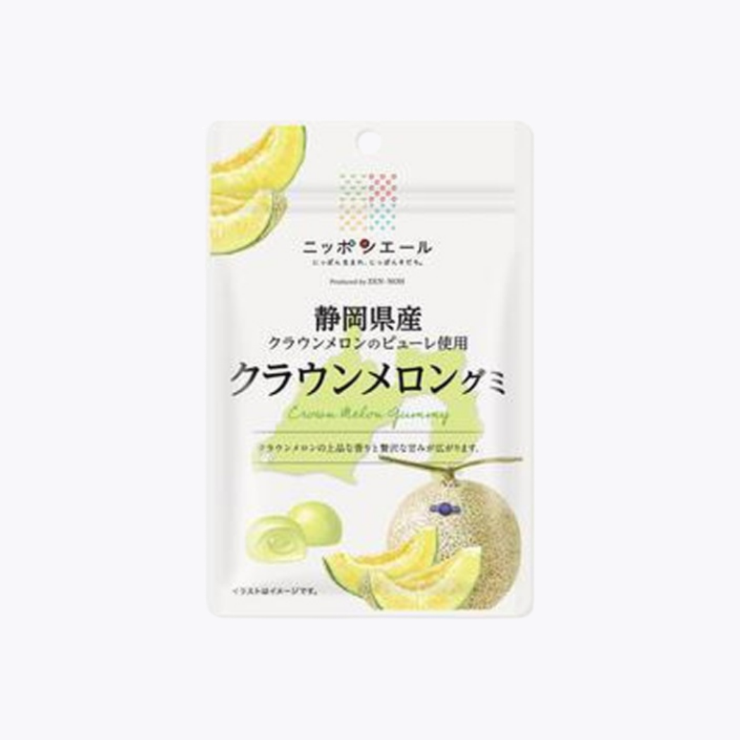 JA全農 靜岡縣產皇冠哈密瓜軟糖 40g