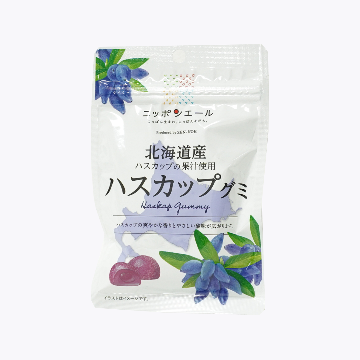 JA全農 北海道產藍靛果忍冬軟糖 40g