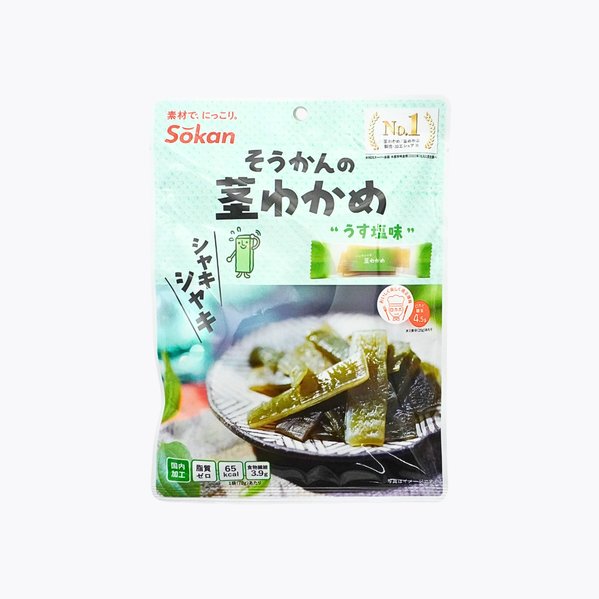 Sokan 壯關 海帶莖 淡鹽味 70g