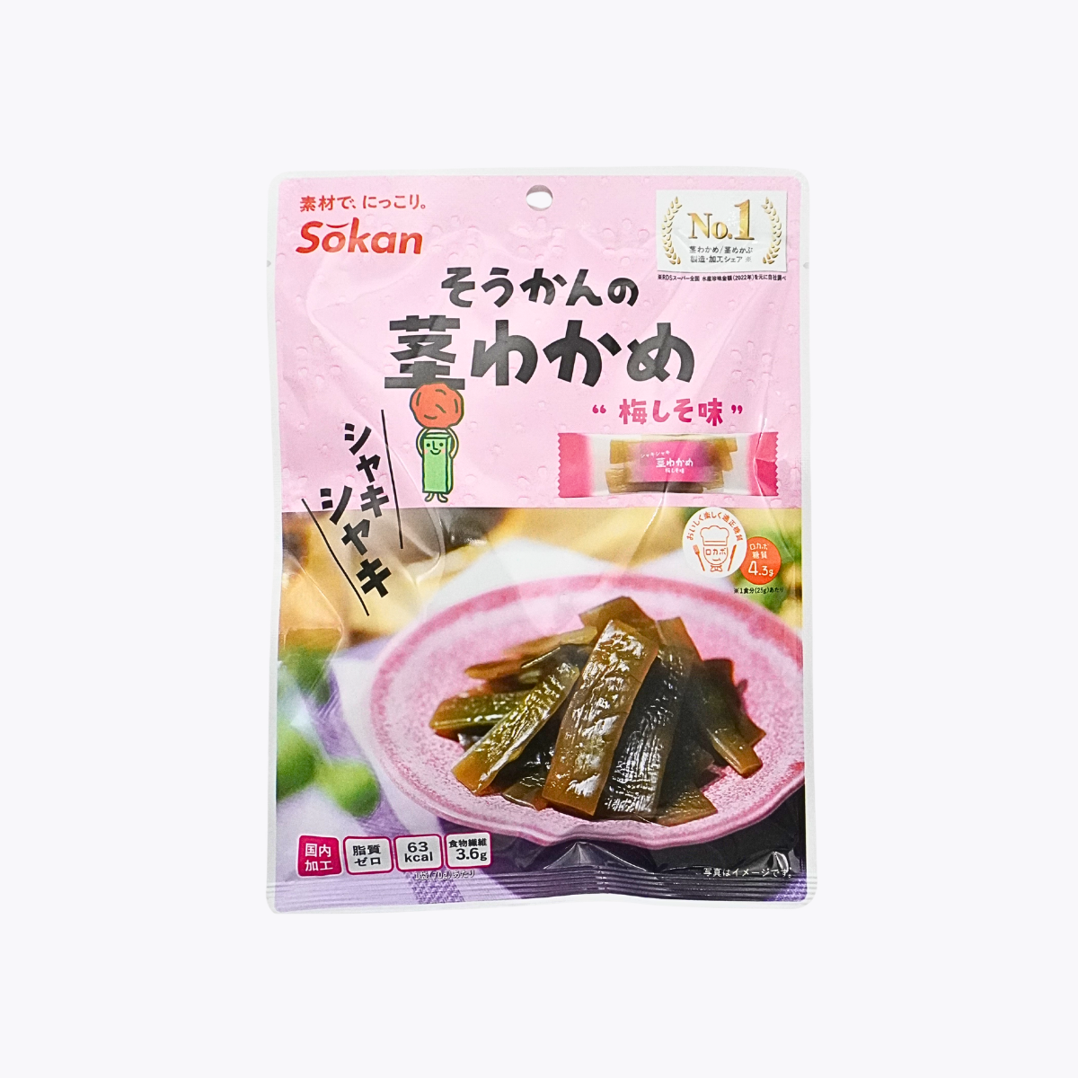 Sokan 壯關 海帶莖 梅紫蘇味 70g