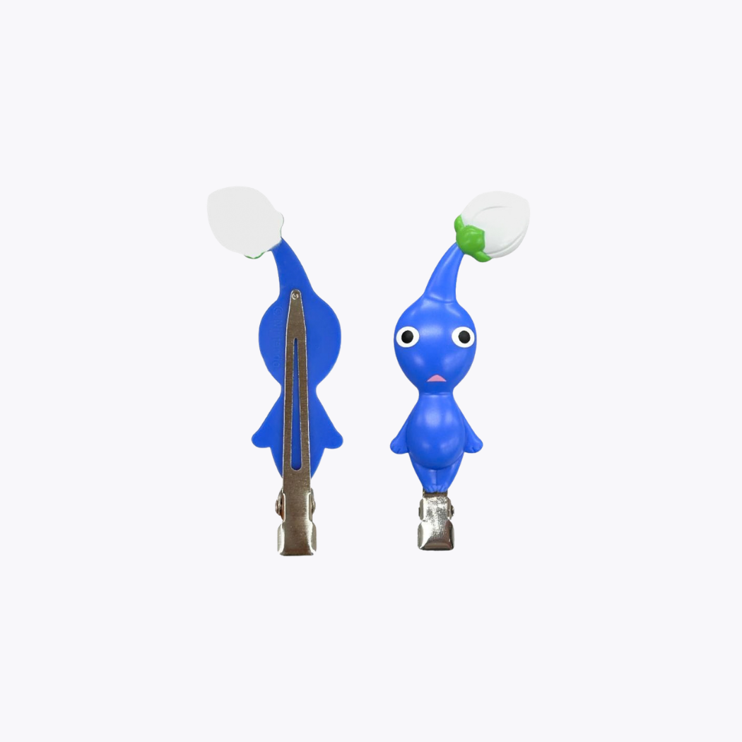 SUNART PIKMIN 皮克敏可愛髮夾 藍色皮克敏 2入