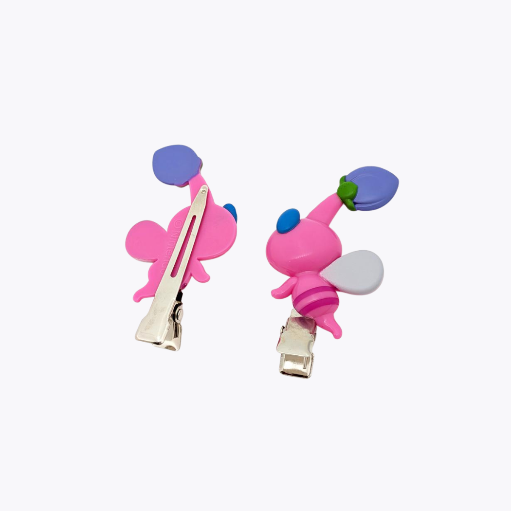 SUNART PIKMIN 皮克敏可愛髮夾 羽翅皮克敏 2入