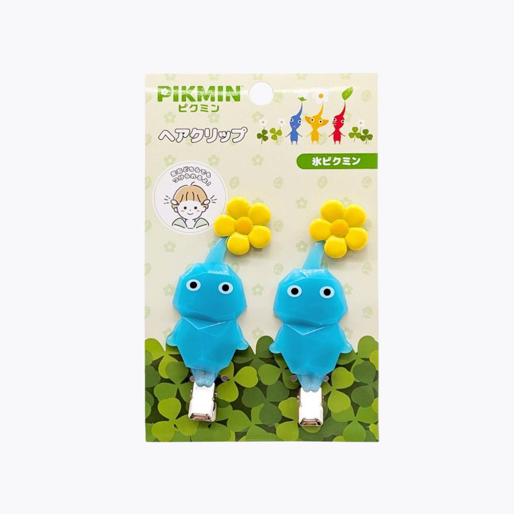SUNART PIKMIN 皮克敏可愛髮夾 冰凍皮克敏 2入