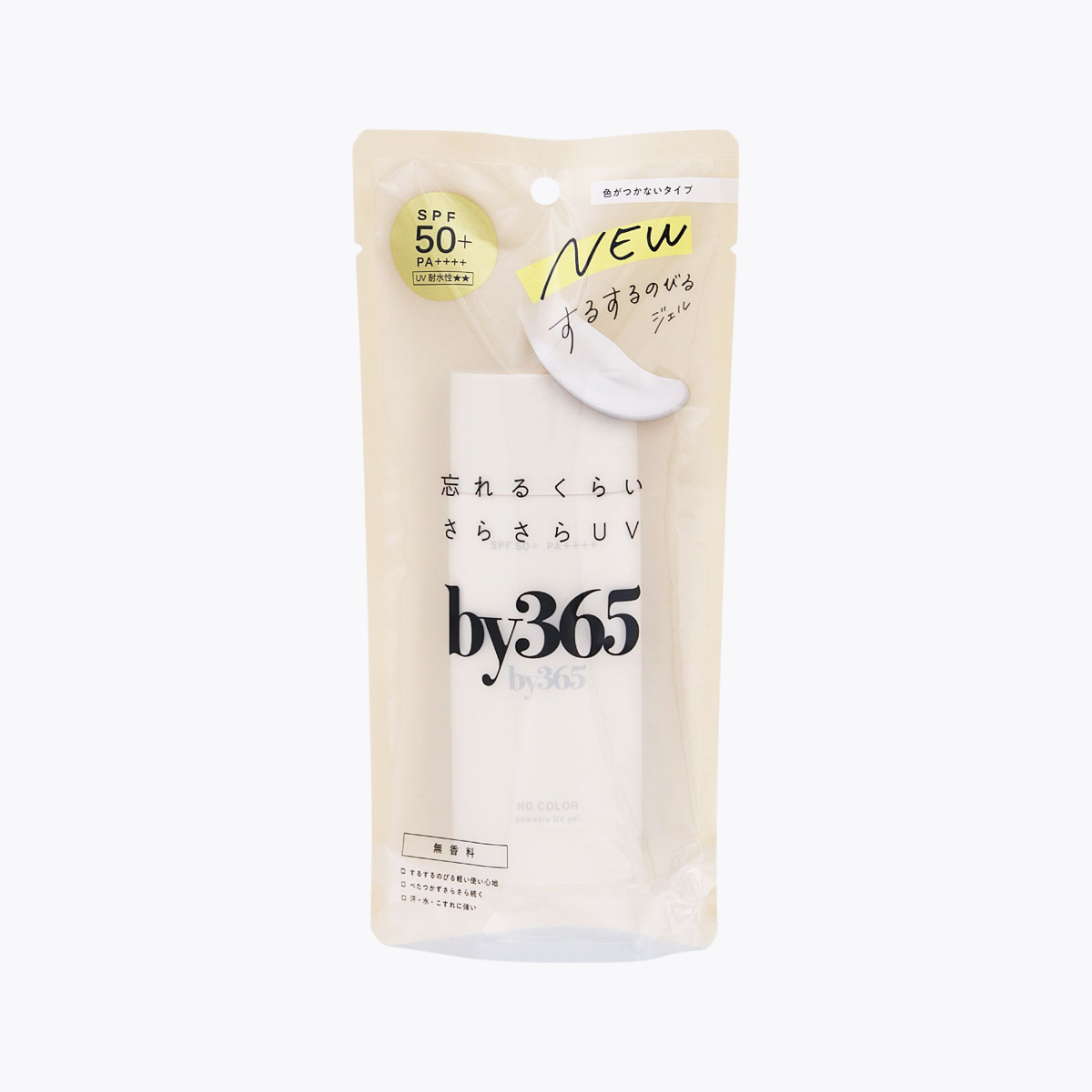 NARIS UP by365 娜麗絲 柔焦粉感UV防曬凝膠 臉部 身體用 SPF50+ PA++++ UV耐水性★★ 70g