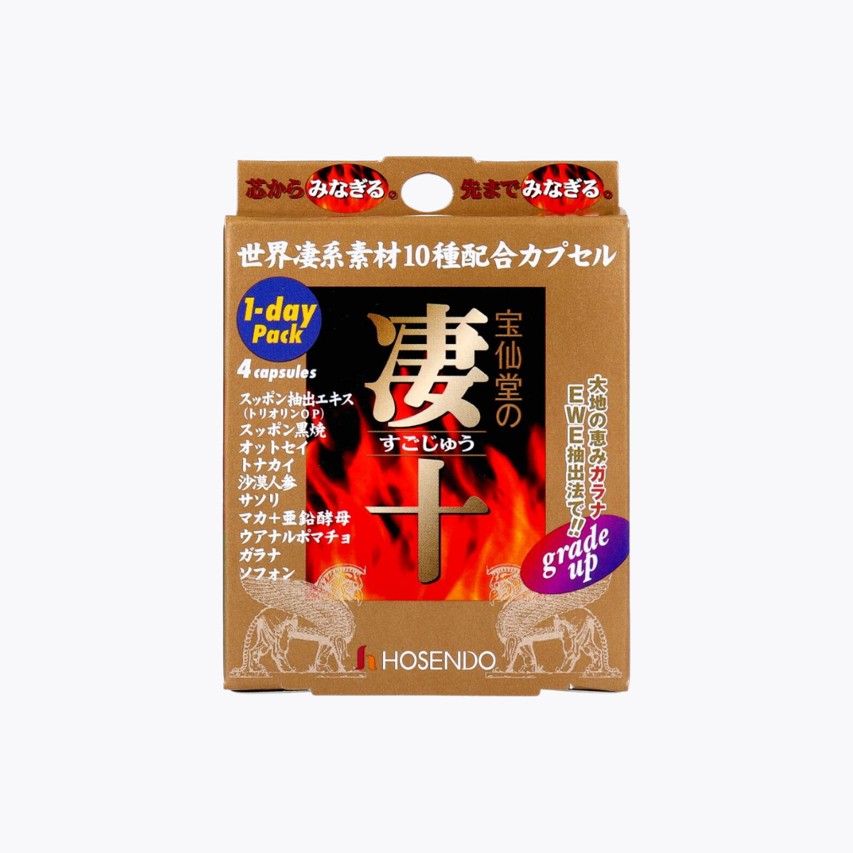 寶仙堂 凄十 1日包 4粒